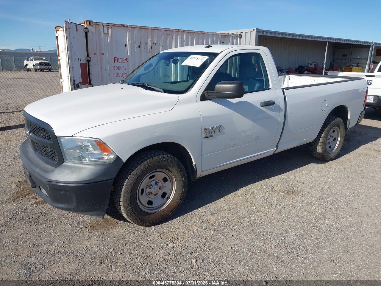 2019 RAM 1500 CLASSIC TRADESMAN  4X2 8' BOX · 2/11