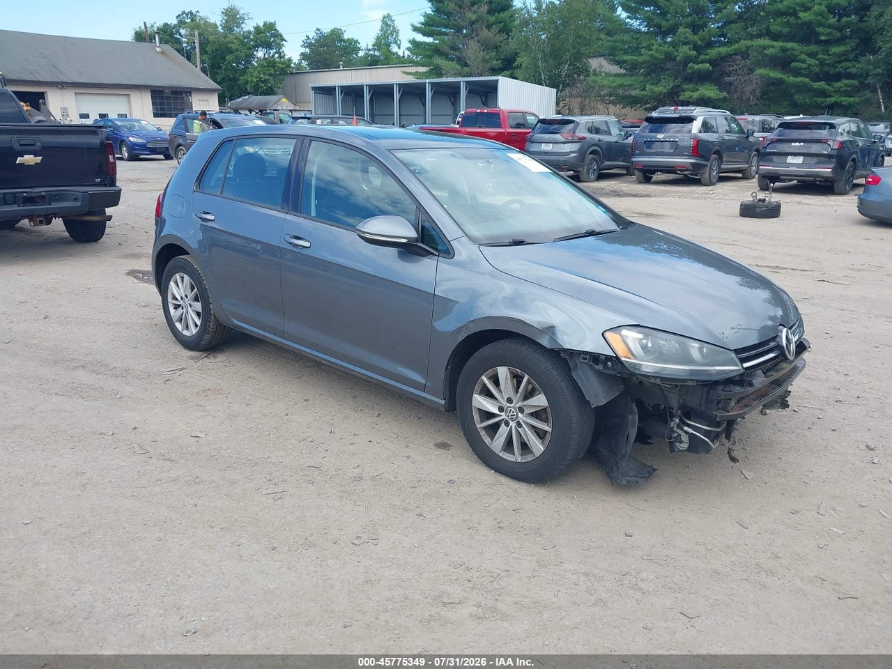 2015 VOLKSWAGEN GOLF TSI S 4-DOOR