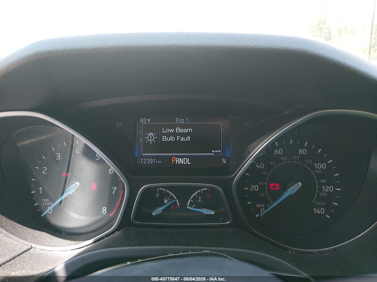 1FADP3F20GL****** · 2016 FORD FOCUS SE · 7/11