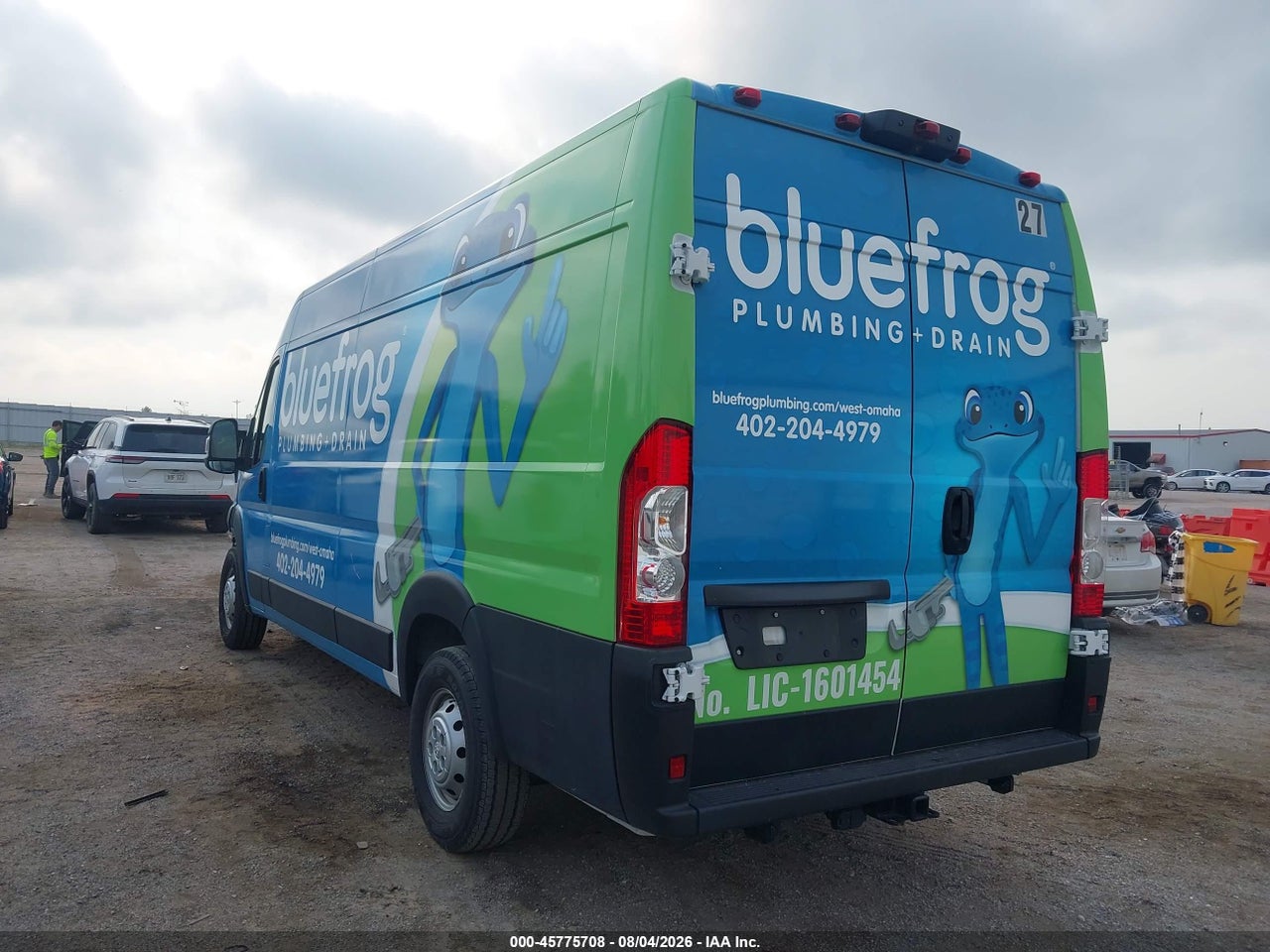 2023 RAM PROMASTER 3500 CARGO VAN HIGH ROOF 159 WB EXT · 3/11