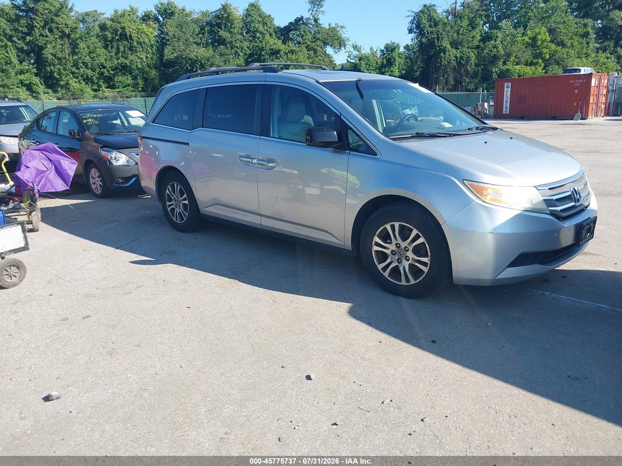 5FNRL5H67BB****** · 2011 HONDA ODYSSEY EX-L