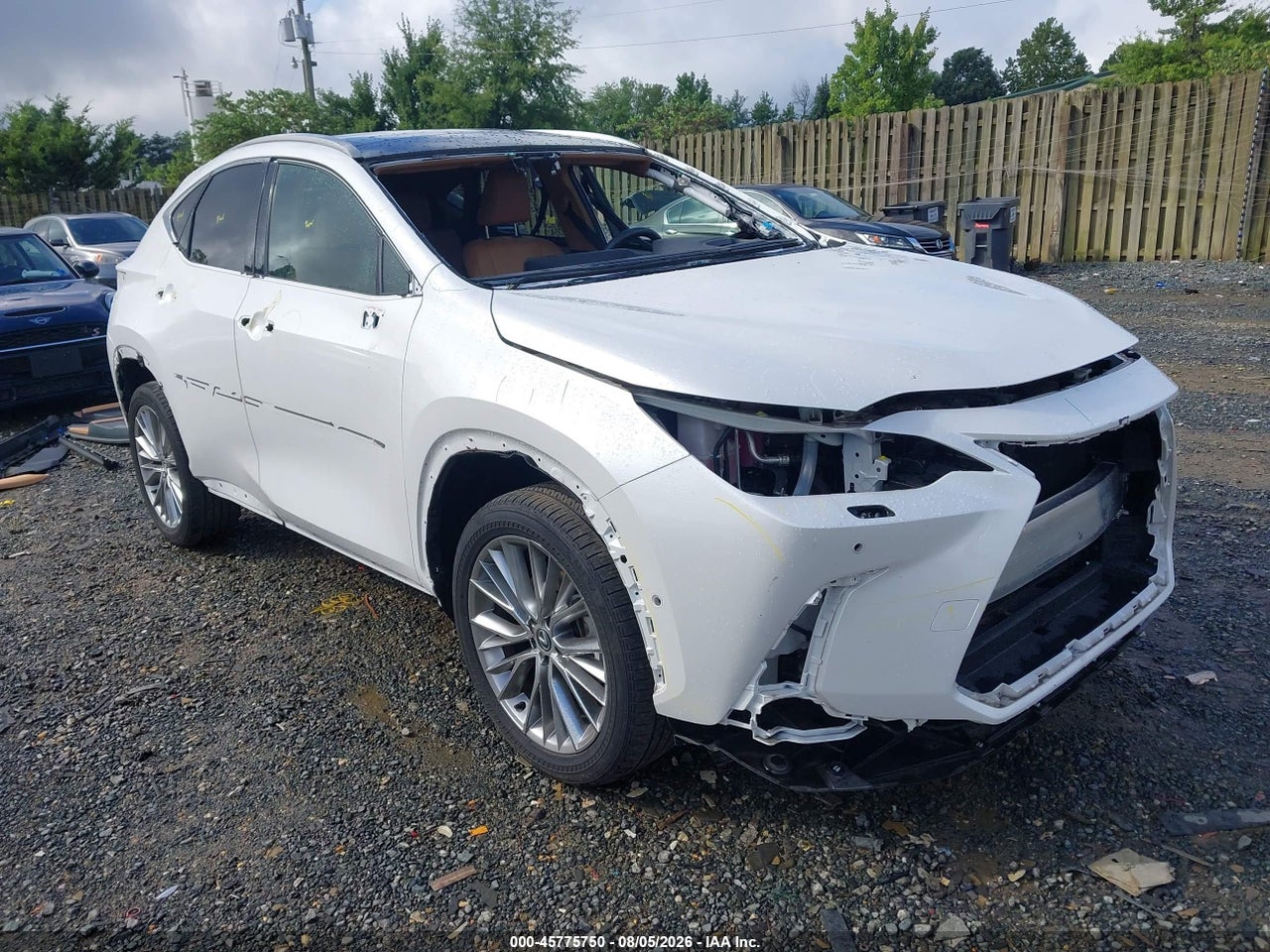 2T2HGCEZ4SC****** · 2025 LEXUS NX 350 LUXURY