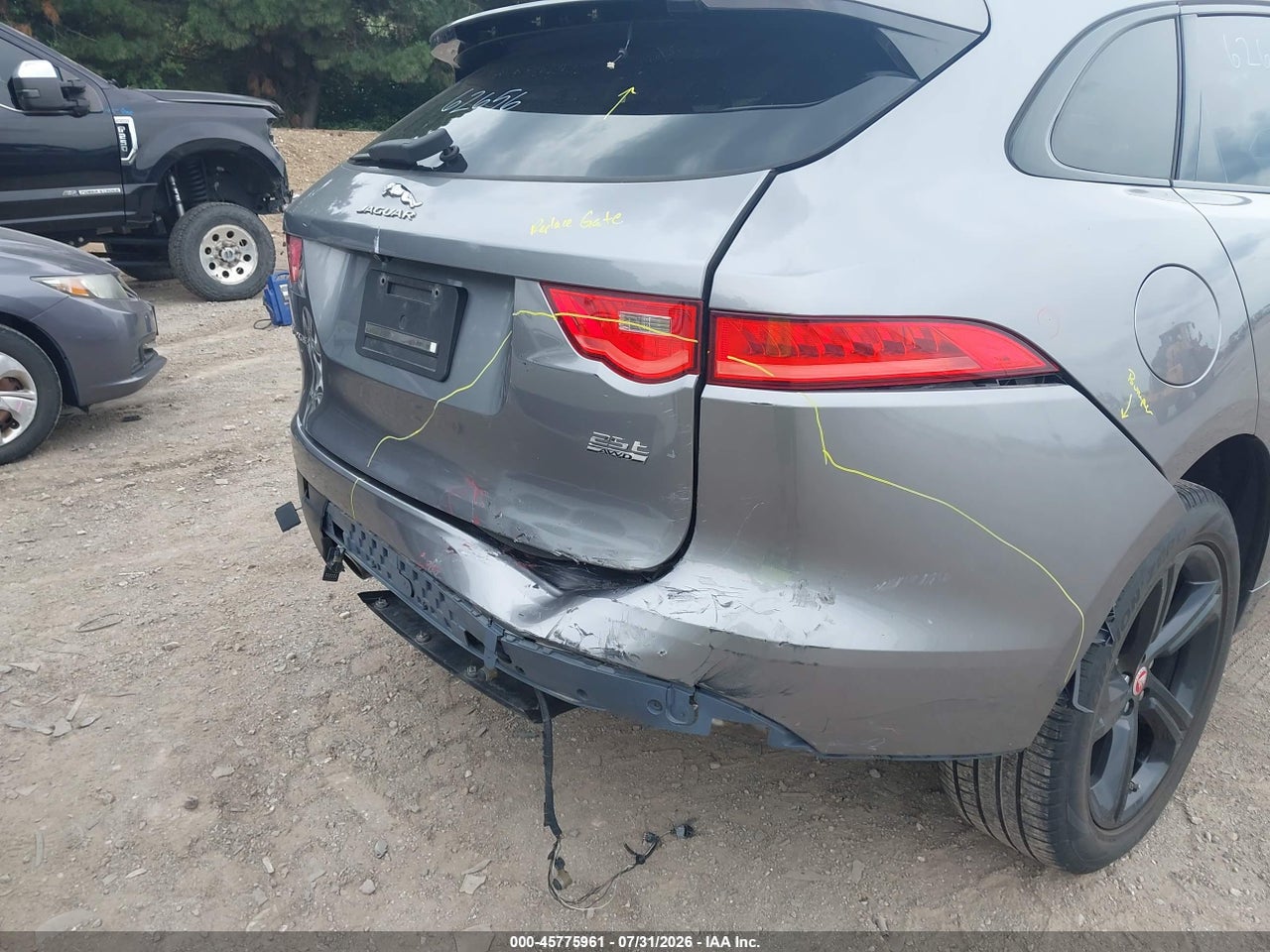 2020 JAGUAR F-PACE CHECKERED FLAG P250 AWD AUTOMATIC · 6/11