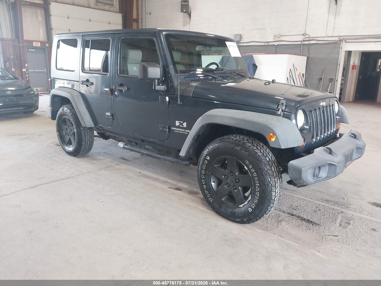 1J4GA39168L****** · 2008 JEEP WRANGLER UNLIMITED X