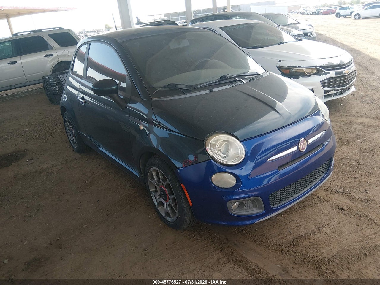 3C3CFFBR2DT****** · 2013 FIAT 500 SPORT