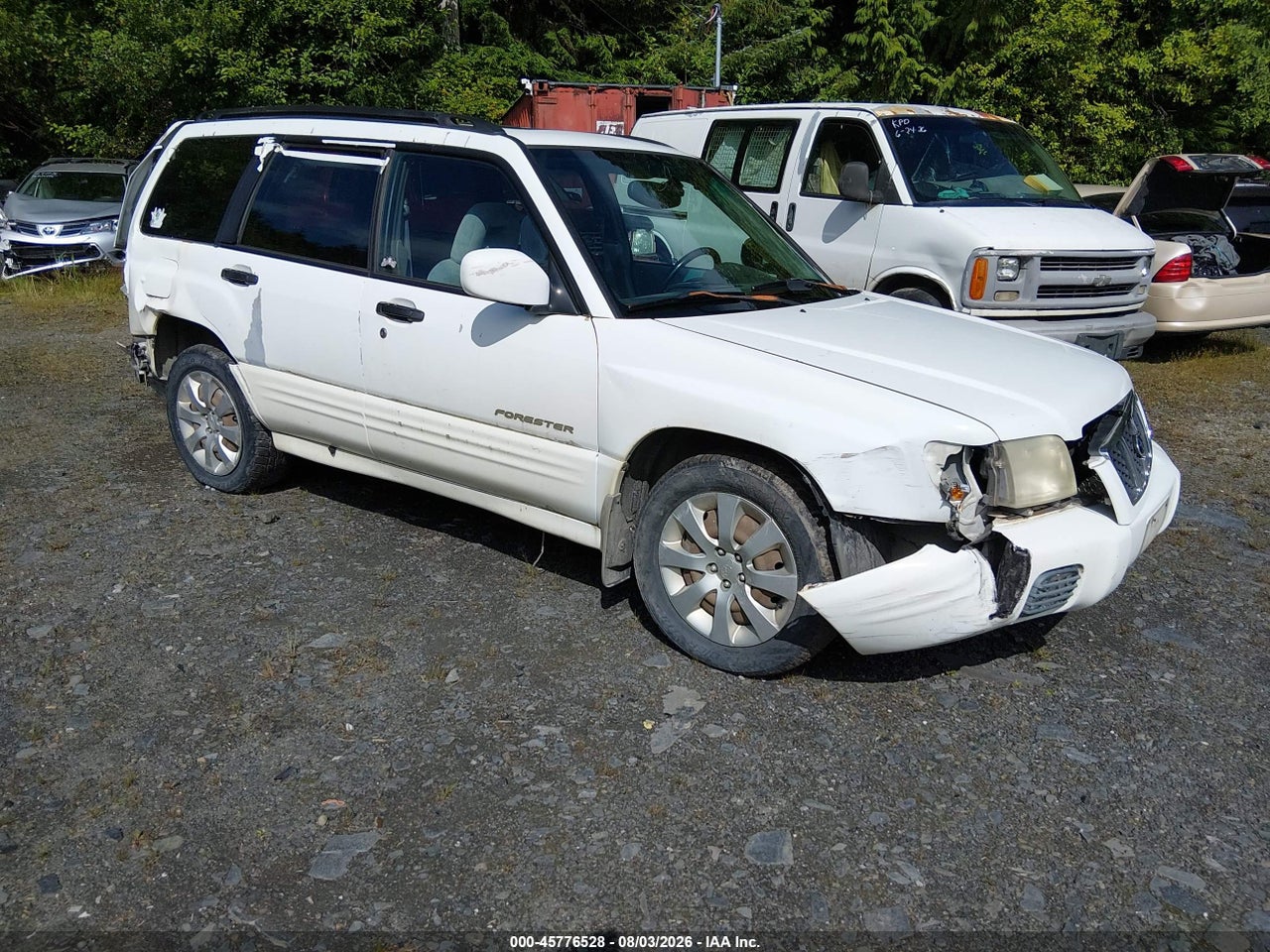 JF1SF65641H****** · 2001 SUBARU FORESTER S