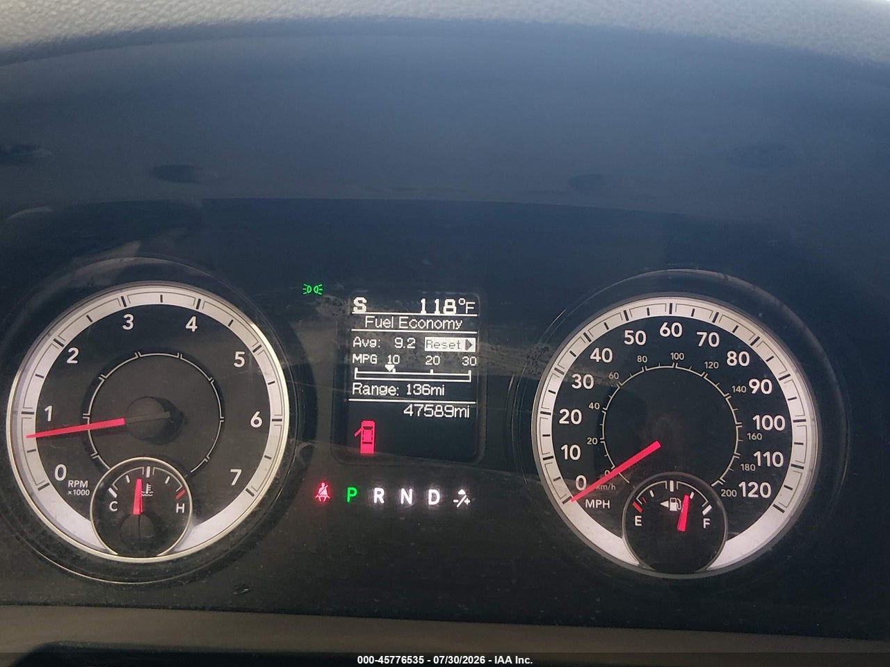 1C6RR7KG4HS****** · 2017 RAM 1500 · 7/11