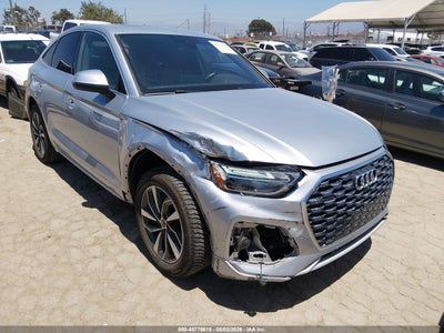 WA15AAFY9N2****** · 2022 AUDI Q5 SPORTBACK PREMIUM PLUS 45 TFSI S LINE QUATTRO S TRONIC