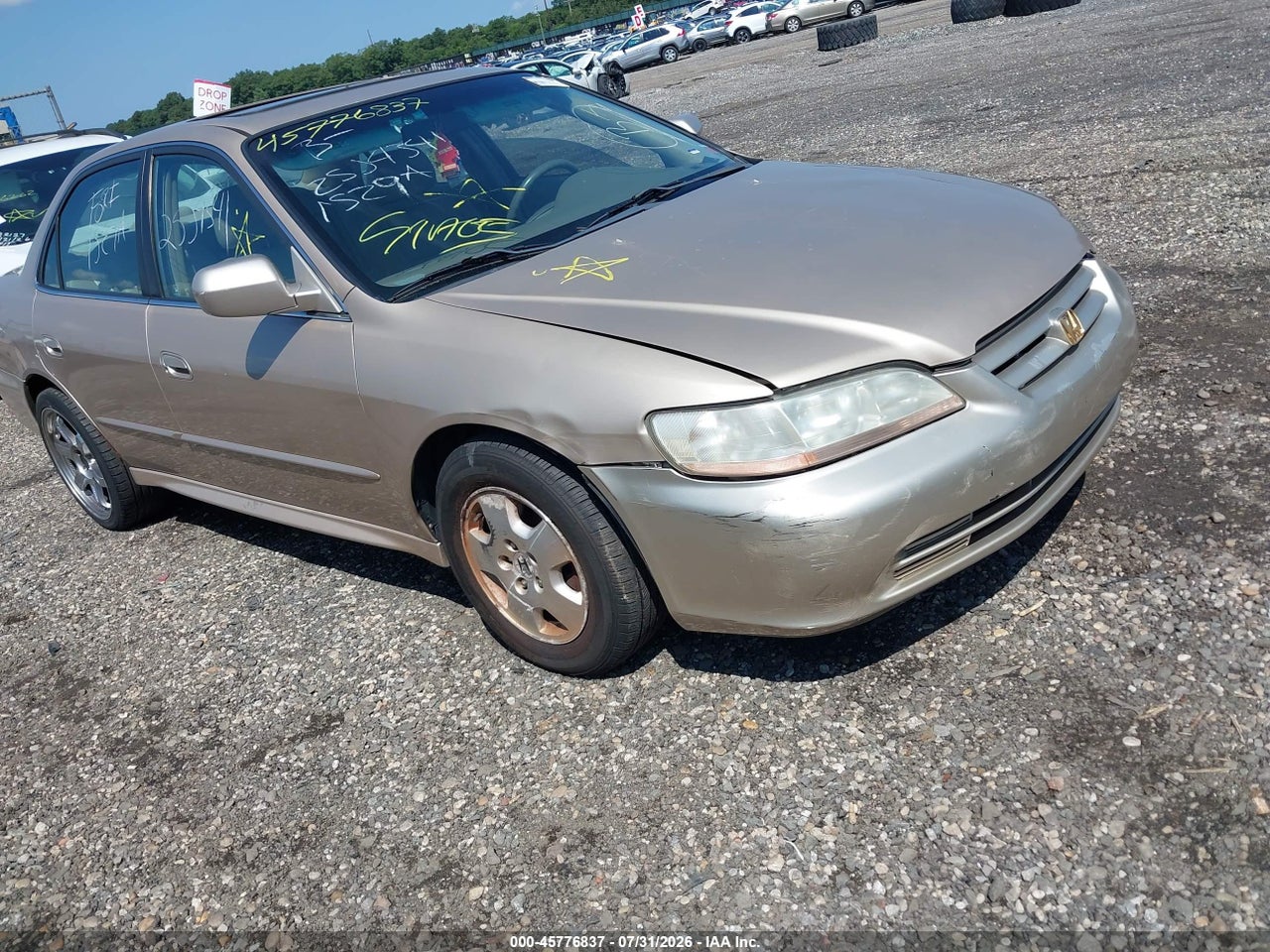 1HGCG165X2A****** · 2002 HONDA ACCORD 3.0 EX