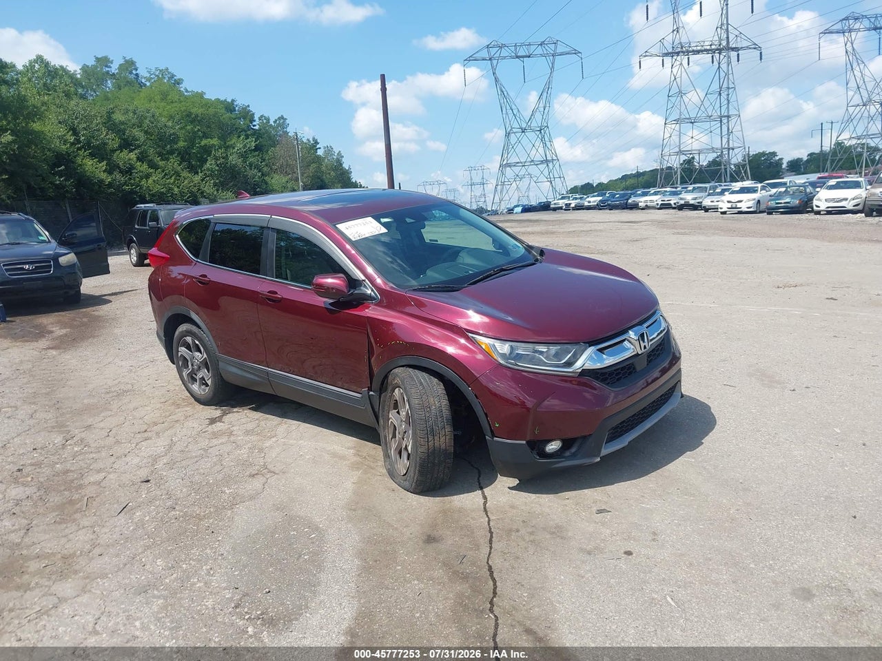 7FARW2H57JE****** · 2018 HONDA CR-V EX