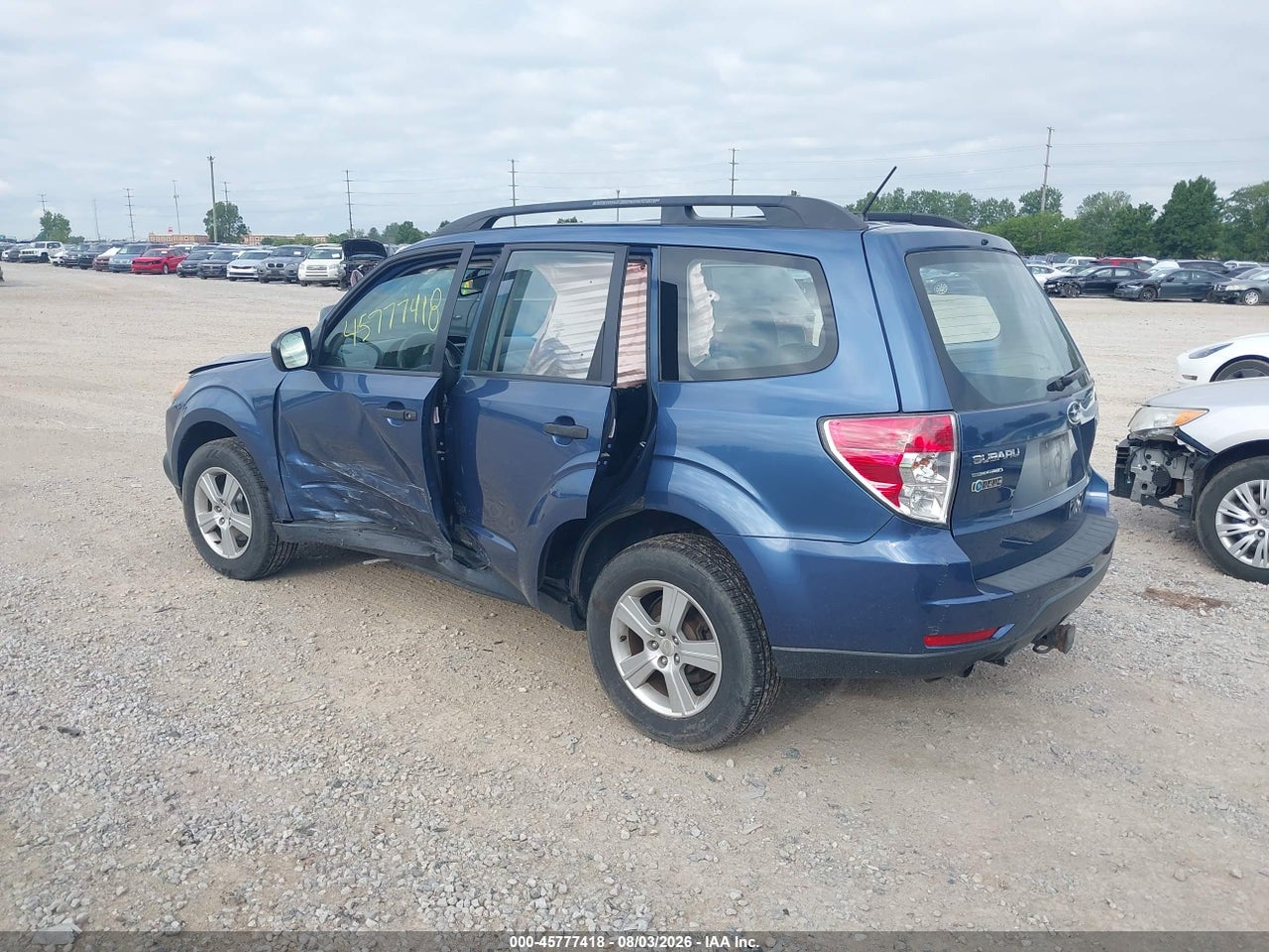 2012 SUBARU FORESTER 2.5X · 3/11
