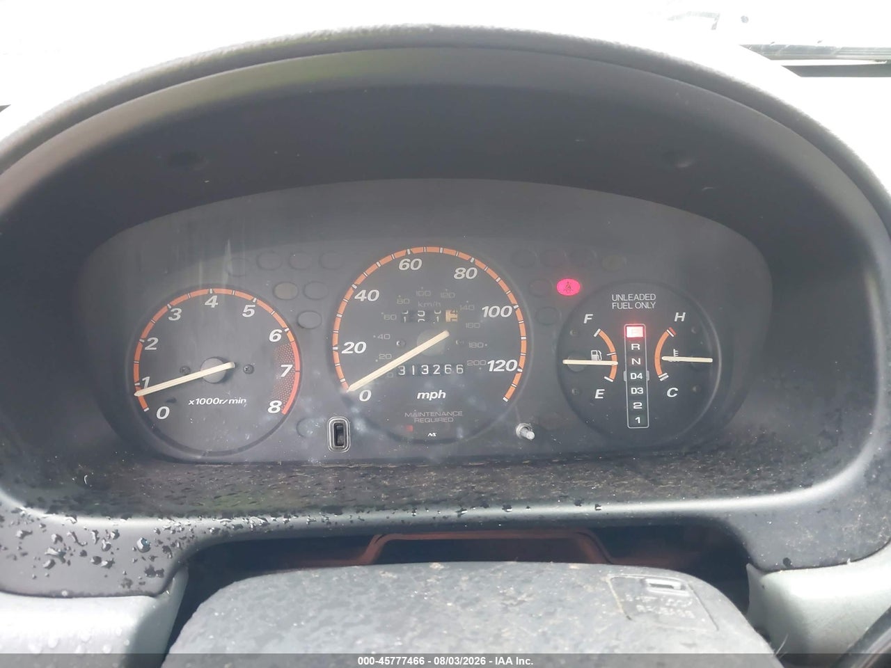 JHLRD1854VC****** · 1997 HONDA CR-V   · 7/11