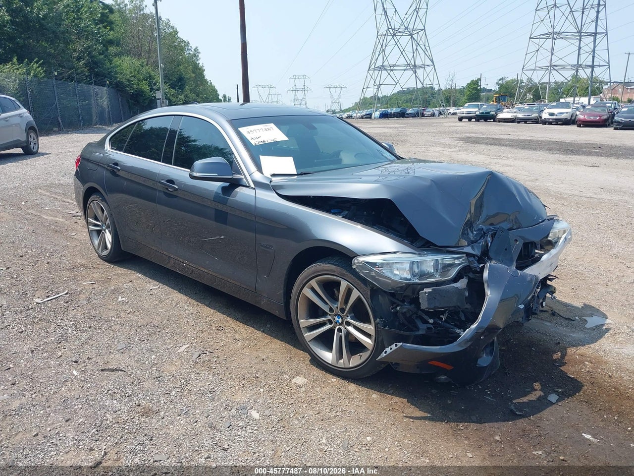 WBA4F9C55HG****** · 2017 BMW 430I GRAN COUPE XDRIVE