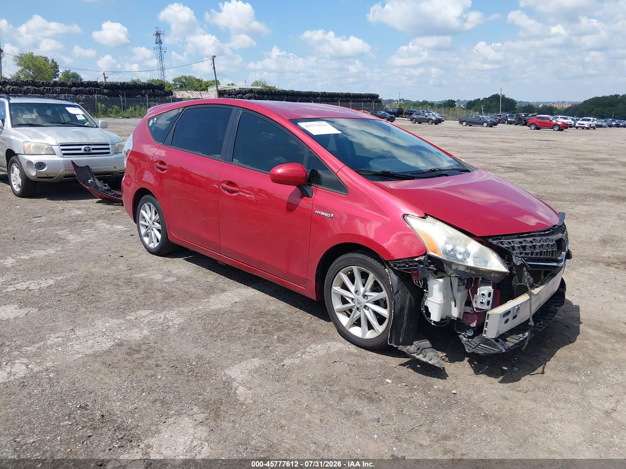 JTDZN3EU7D3****** · 2013 TOYOTA PRIUS V FIVE