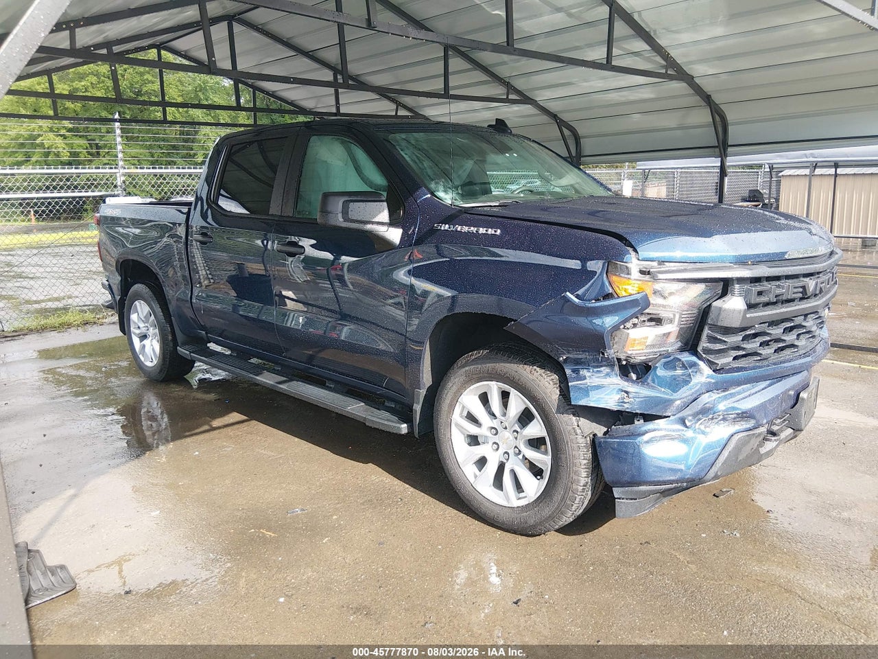1GCPDBEK2NZ****** · 2022 CHEVROLET SILVERADO 1500 4WD  SHORT BED CUSTOM