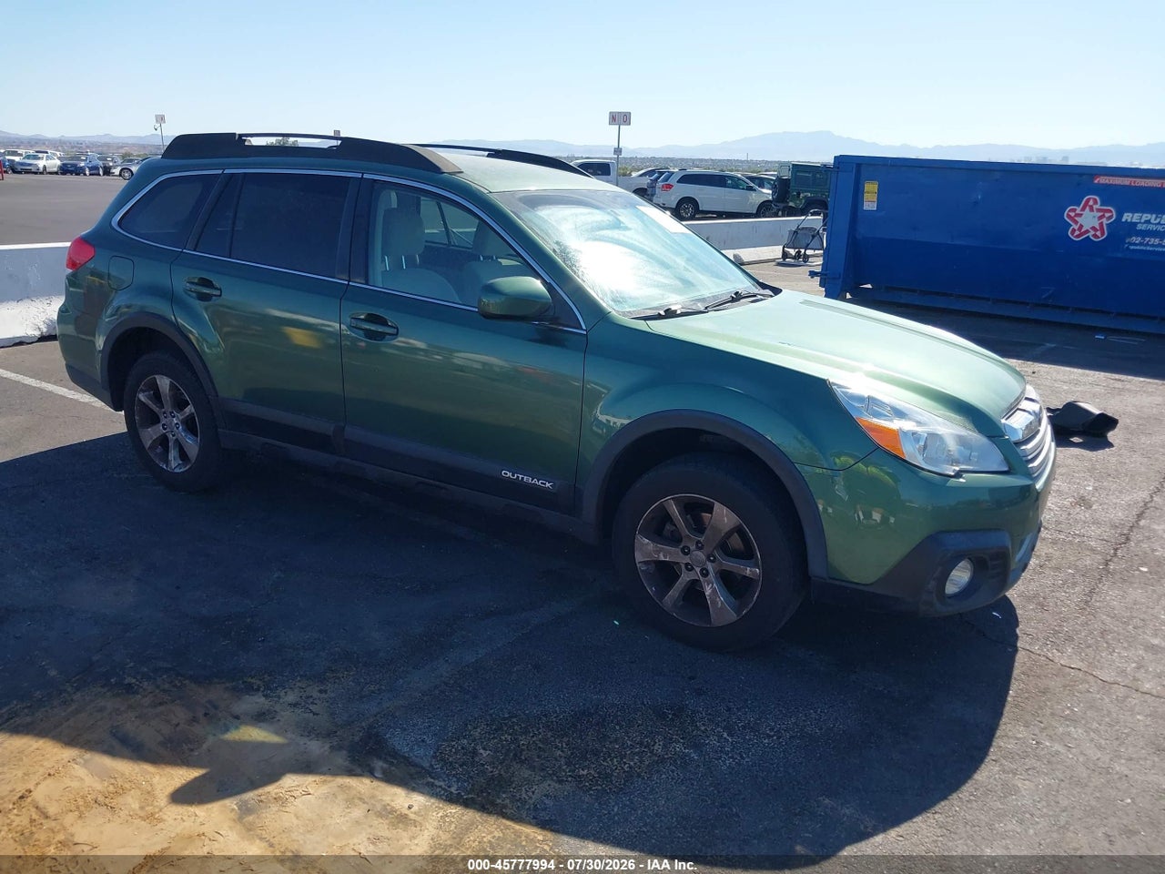 4S4BRBCC8D3****** · 2013 SUBARU OUTBACK 2.5I PREMIUM