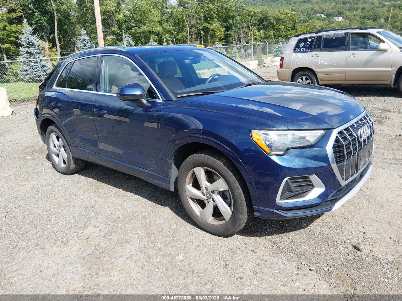 WA1AECF39L1****** · 2020 AUDI Q3 PREMIUM 45 TFSI QUATTRO TIPTRONIC