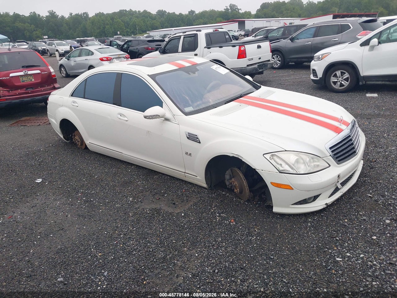 2008 MERCEDES-BENZ S 550 4MATIC