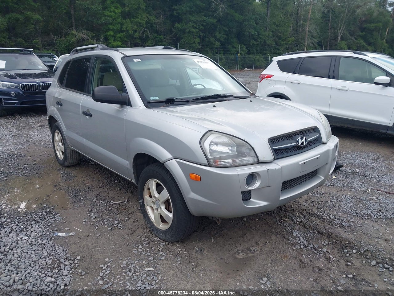 KM8JM12B67U****** · 2007 HYUNDAI TUCSON GLS
