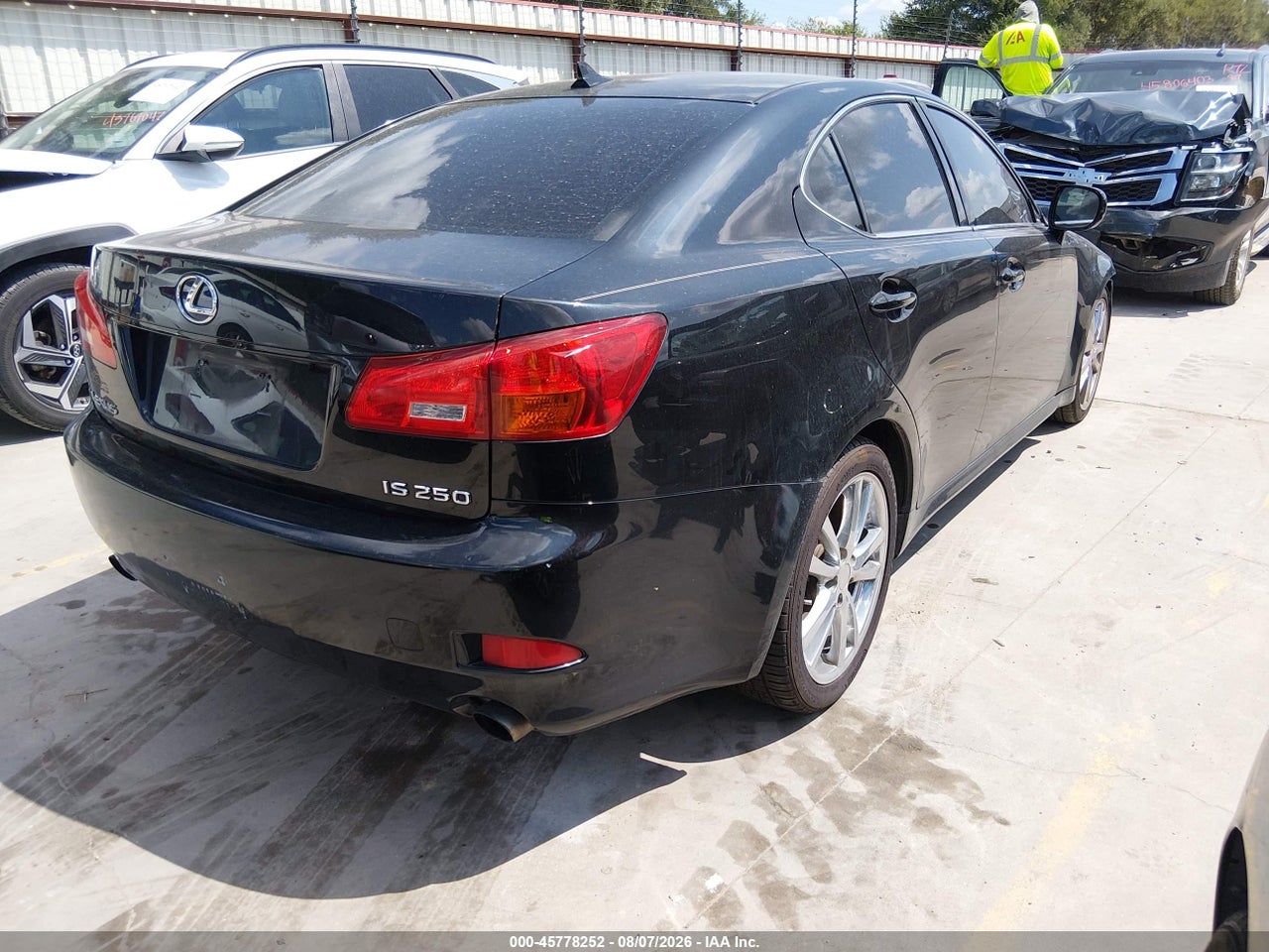 2008 LEXUS IS 250 · 4/10
