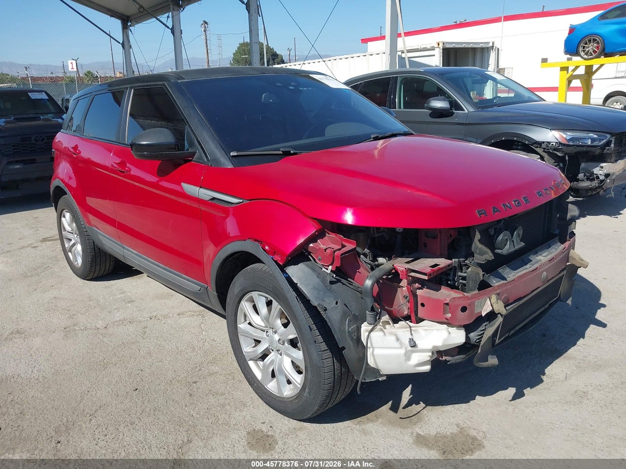 SALVP2BG8GH****** · 2016 LAND ROVER RANGE ROVER EVOQUE SE/SE PREMIUM
