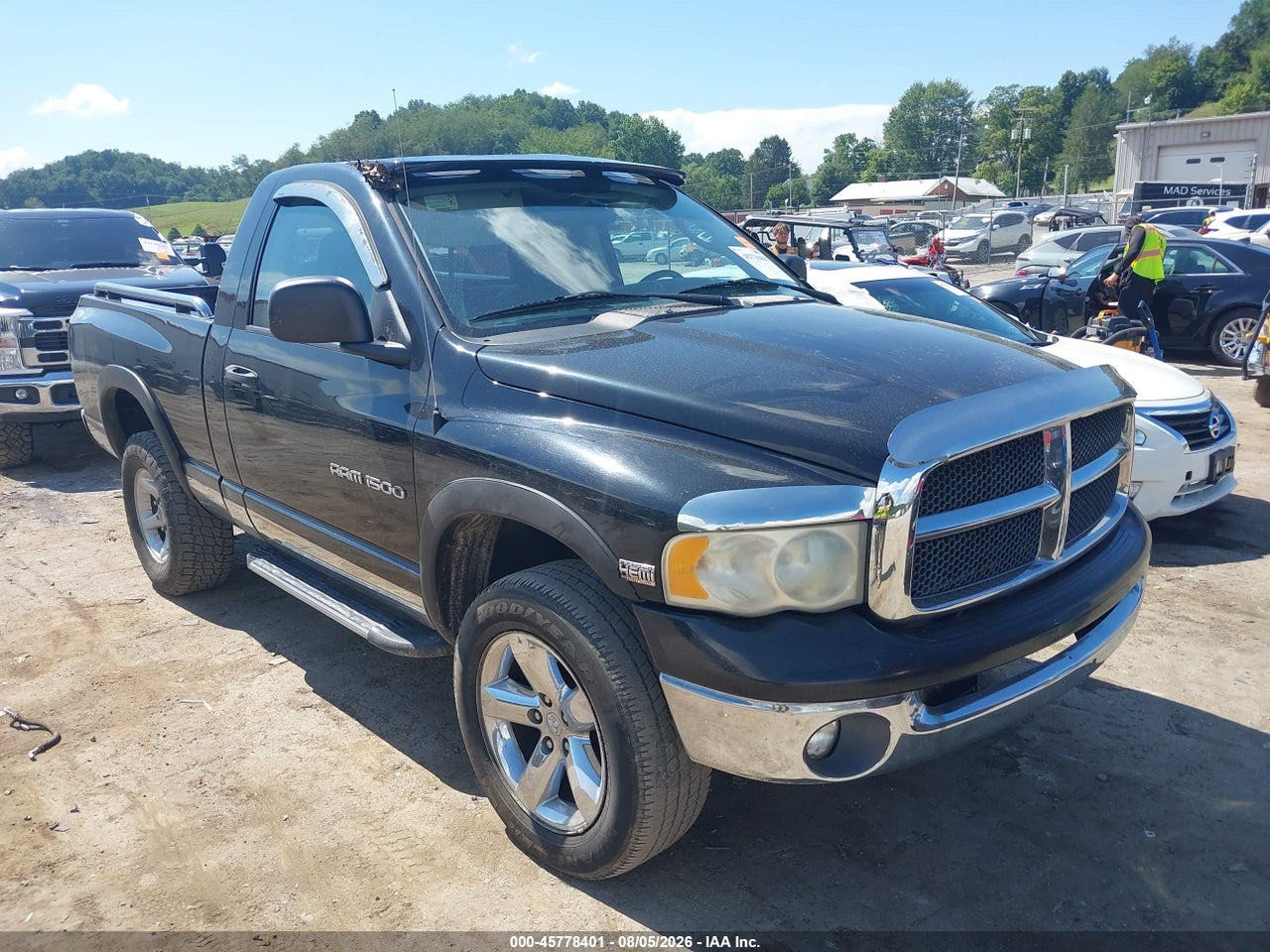 1D7HU16D23J****** · 2003 DODGE RAM 1500 SLT/LARAMIE/ST