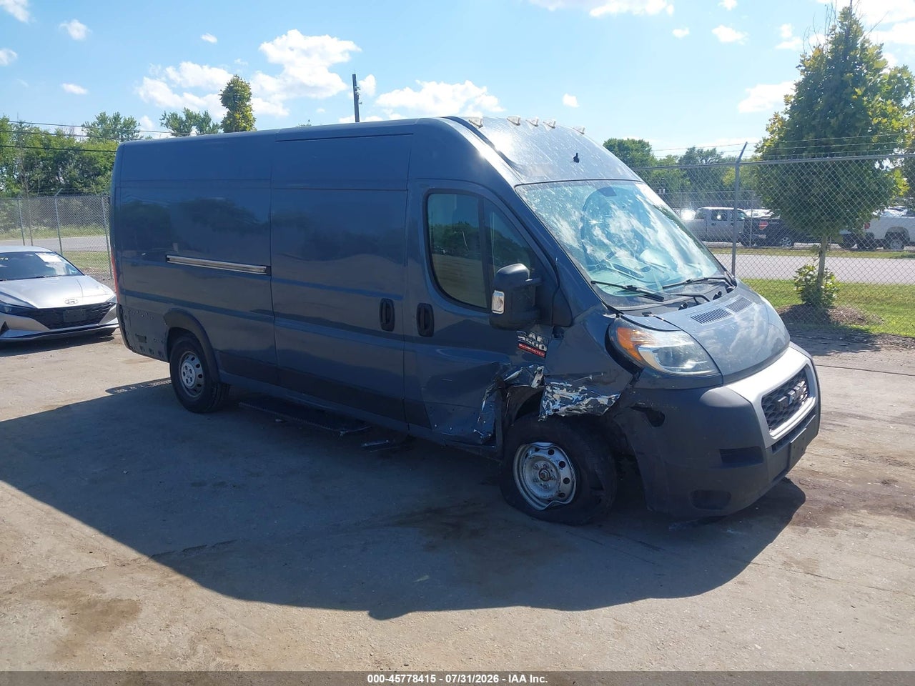 3C6FRVJG5ME****** · 2021 RAM PROMASTER 3500 CARGO VAN HIGH ROOF 159 WB EXT