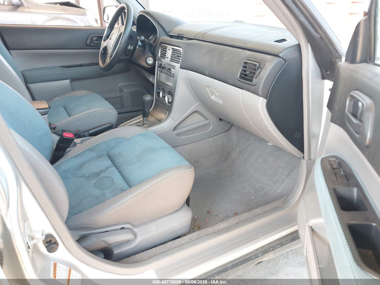 2005 SUBARU FORESTER 2.5X · 5/11