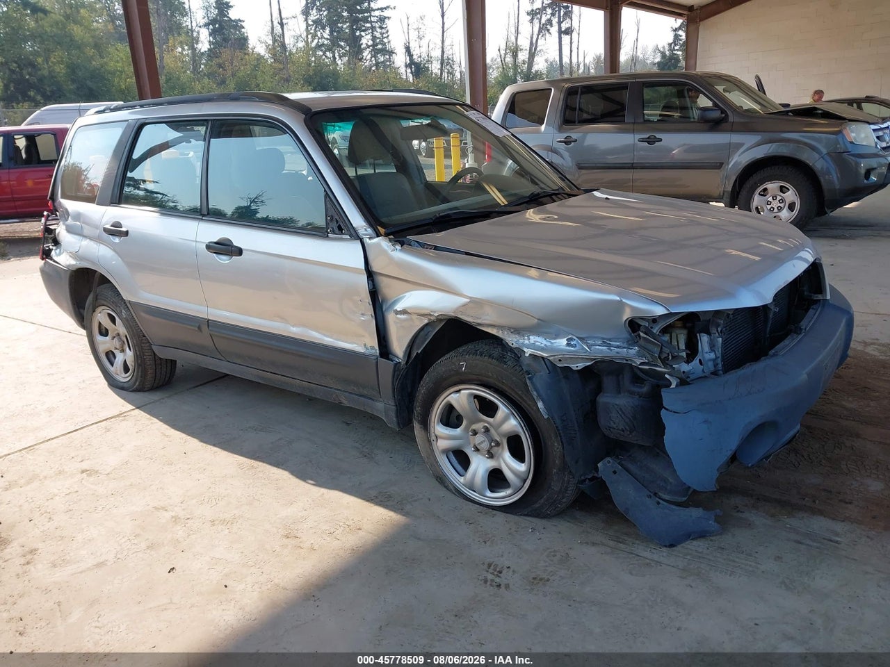 JF1SG63645H****** · 2005 SUBARU FORESTER 2.5X