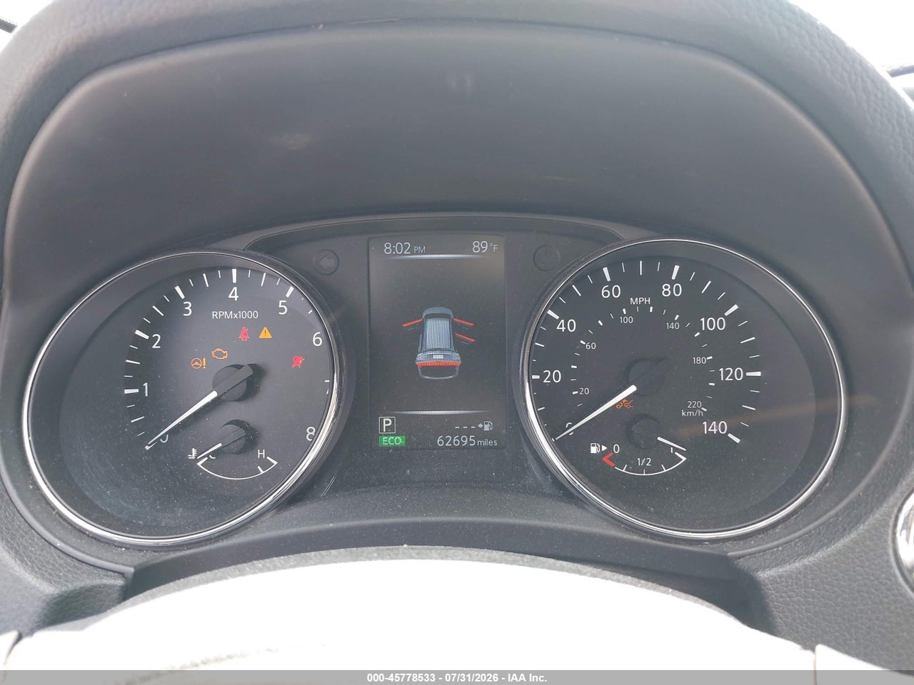 5N1AT2MV6HC****** · 2017 NISSAN ROGUE SL · 7/11
