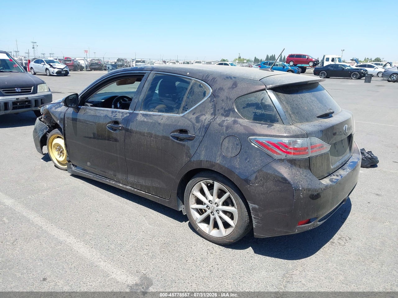 JTHKD5BH5C2****** · 2012 LEXUS CT 200H PREMIUM · 3/11