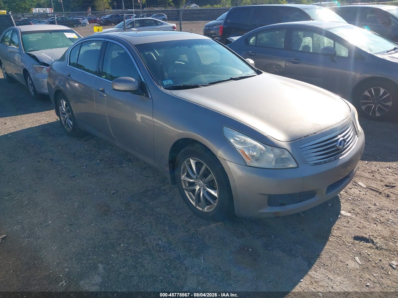 JNKBV61F48M****** · 2008 INFINITI G35X