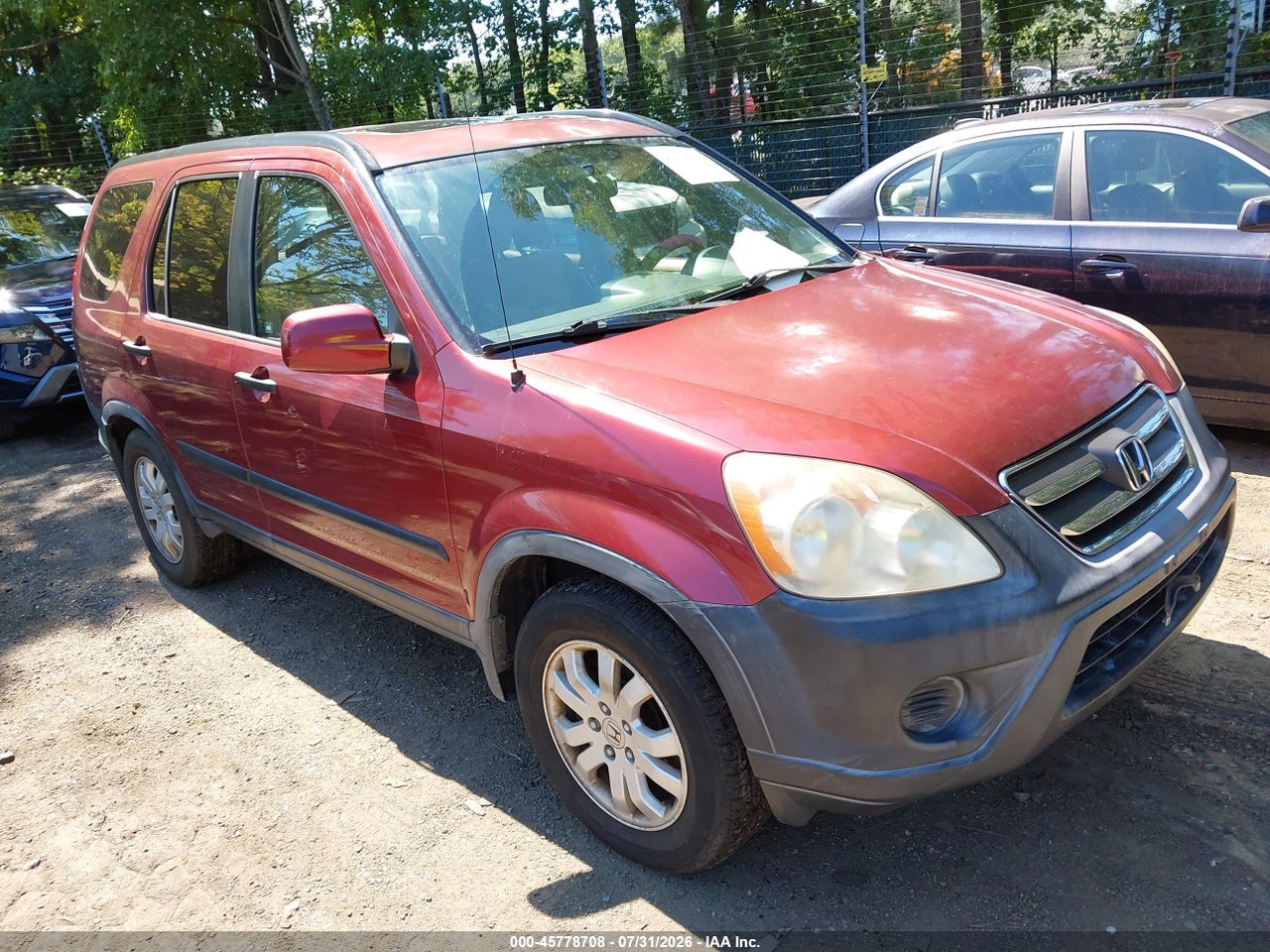 JHLRD78856C****** · 2006 HONDA CR-V EX