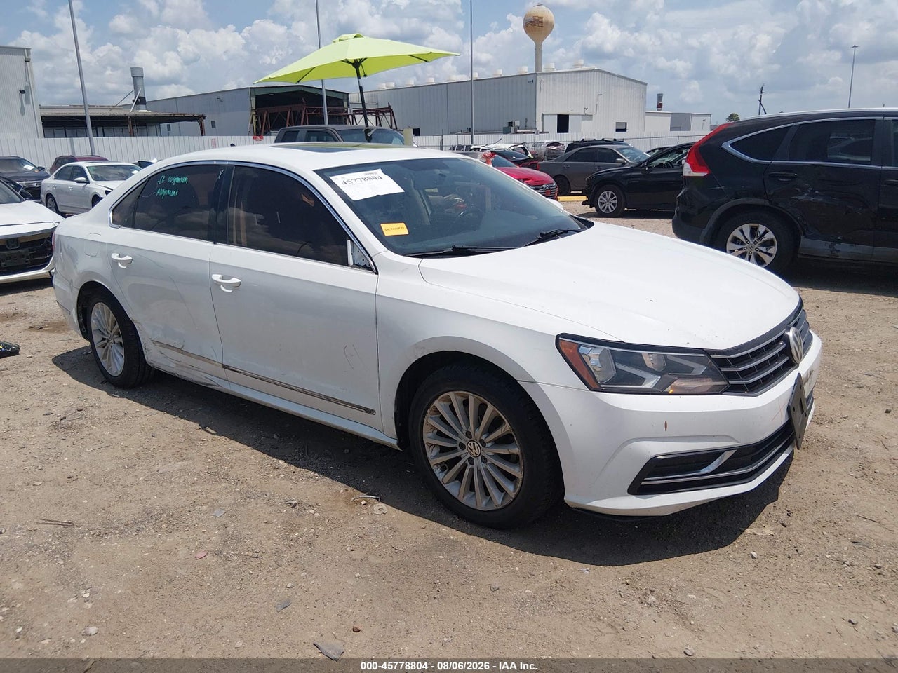 1VWBT7A38HC****** · 2017 VOLKSWAGEN PASSAT 1.8T SE