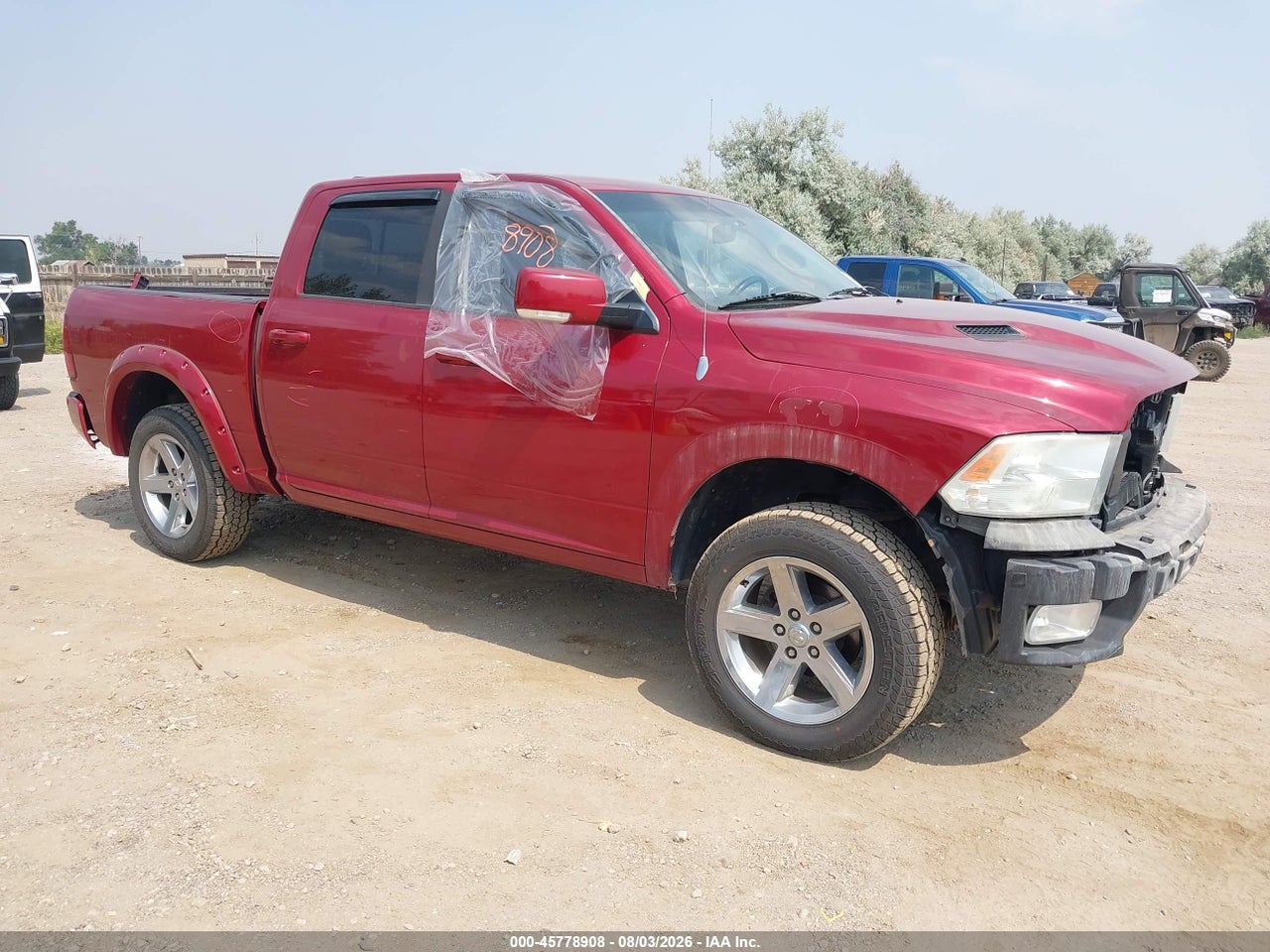 1C6RD7MT8CS****** · 2012 RAM 1500 SPORT
