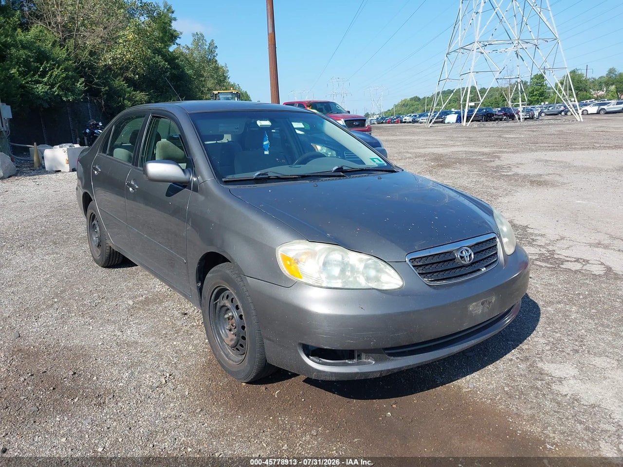 2T1BR32E97C****** · 2007 TOYOTA COROLLA LE
