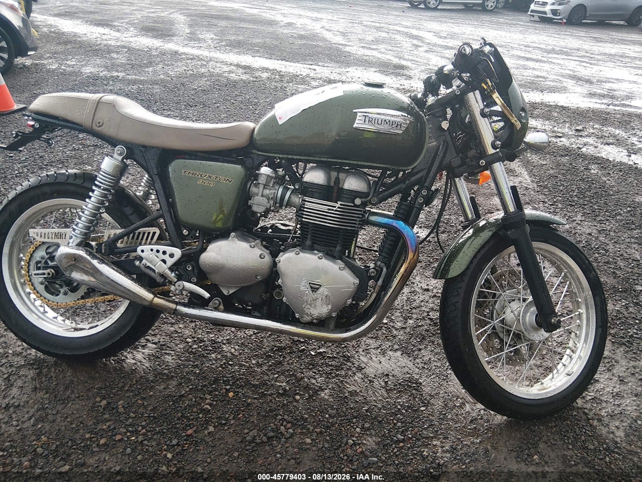 SMT920K10GT****** · 2016 TRIUMPH MOTORCYCLE THRUXTON · 8/10