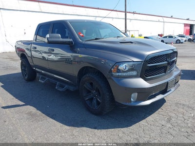 1C6RR7MT0HS****** · 2017 RAM 1500 NIGHT  4X4 5'7 BOX