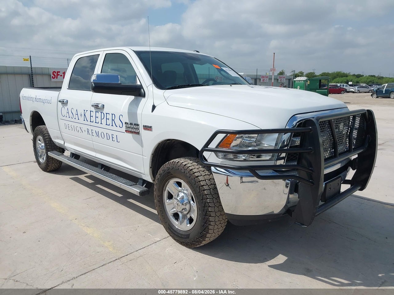 3C6UR5CJ0JG****** · 2018 RAM 2500 TRADESMAN  4X4 6'4 BOX