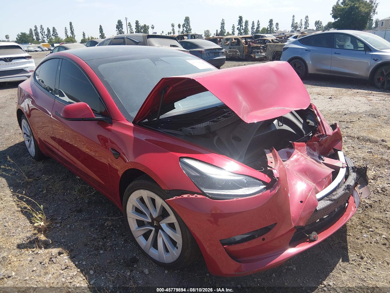 5YJ3E1EAXNF****** · 2022 TESLA MODEL 3 REAR-WHEEL DRIVE