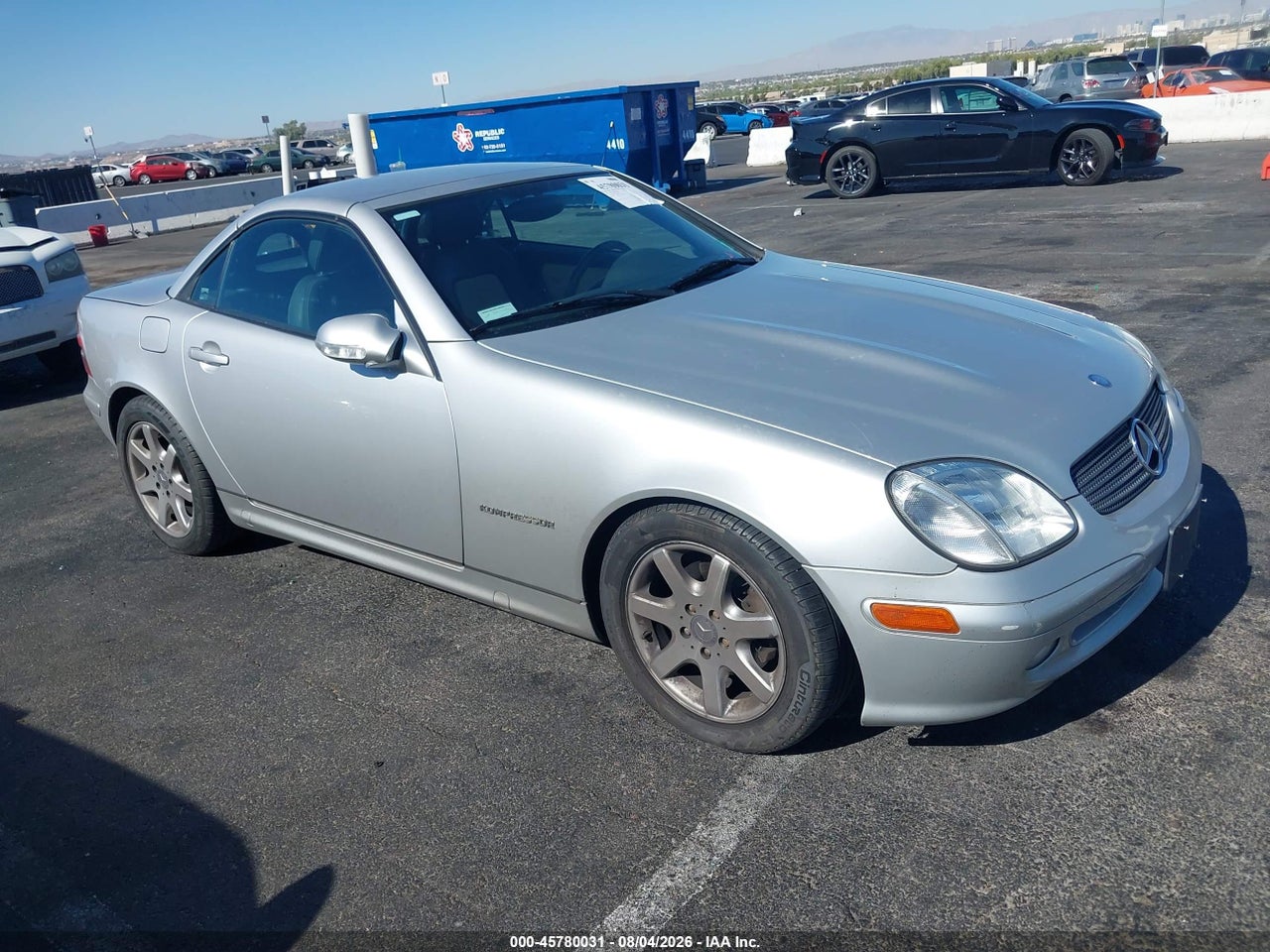 2002 MERCEDES-BENZ SLK 230 KOMPRESSOR