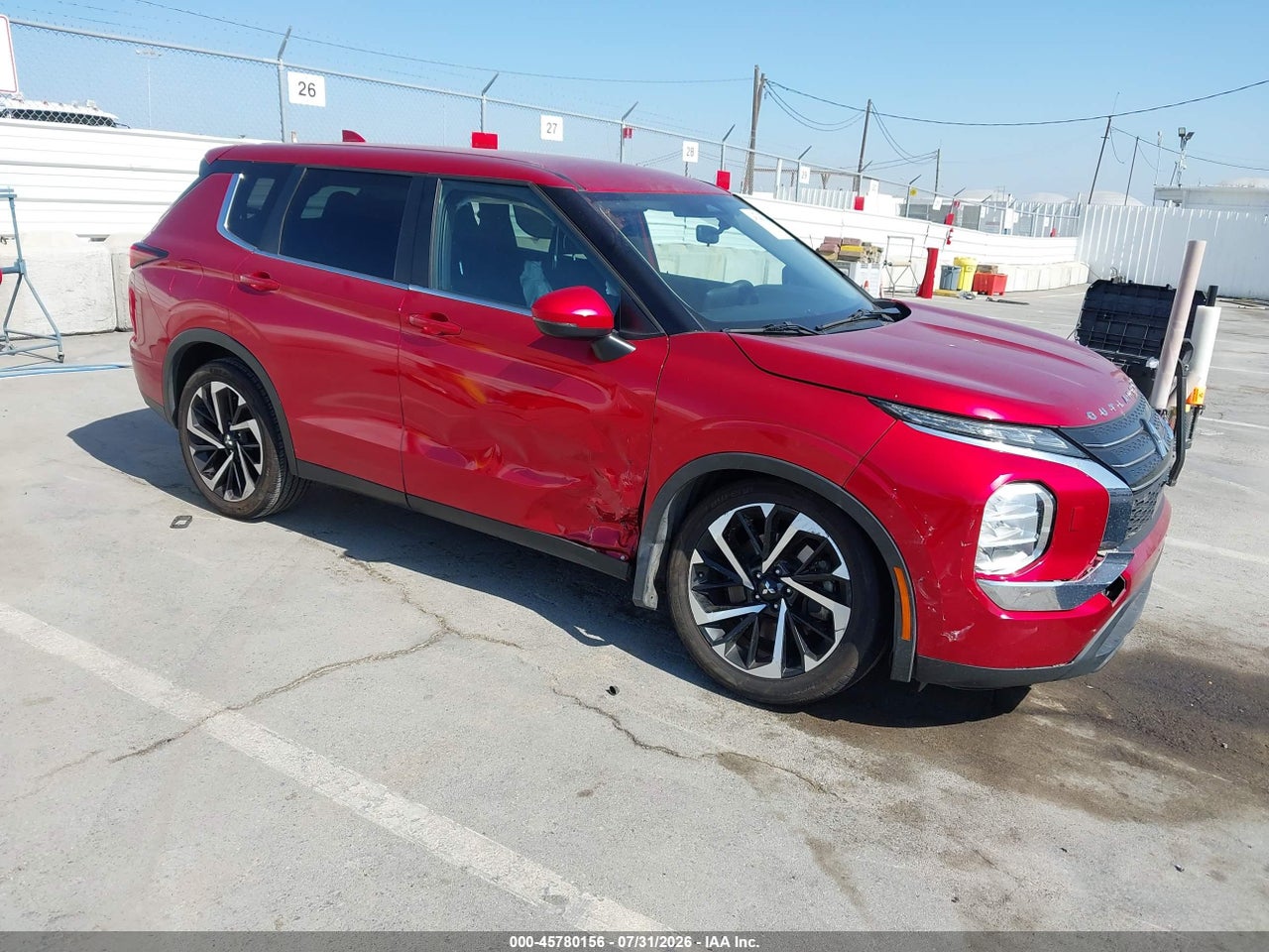 JA4J4TA81NZ****** · 2022 MITSUBISHI OUTLANDER ES 2.5 S-AWC