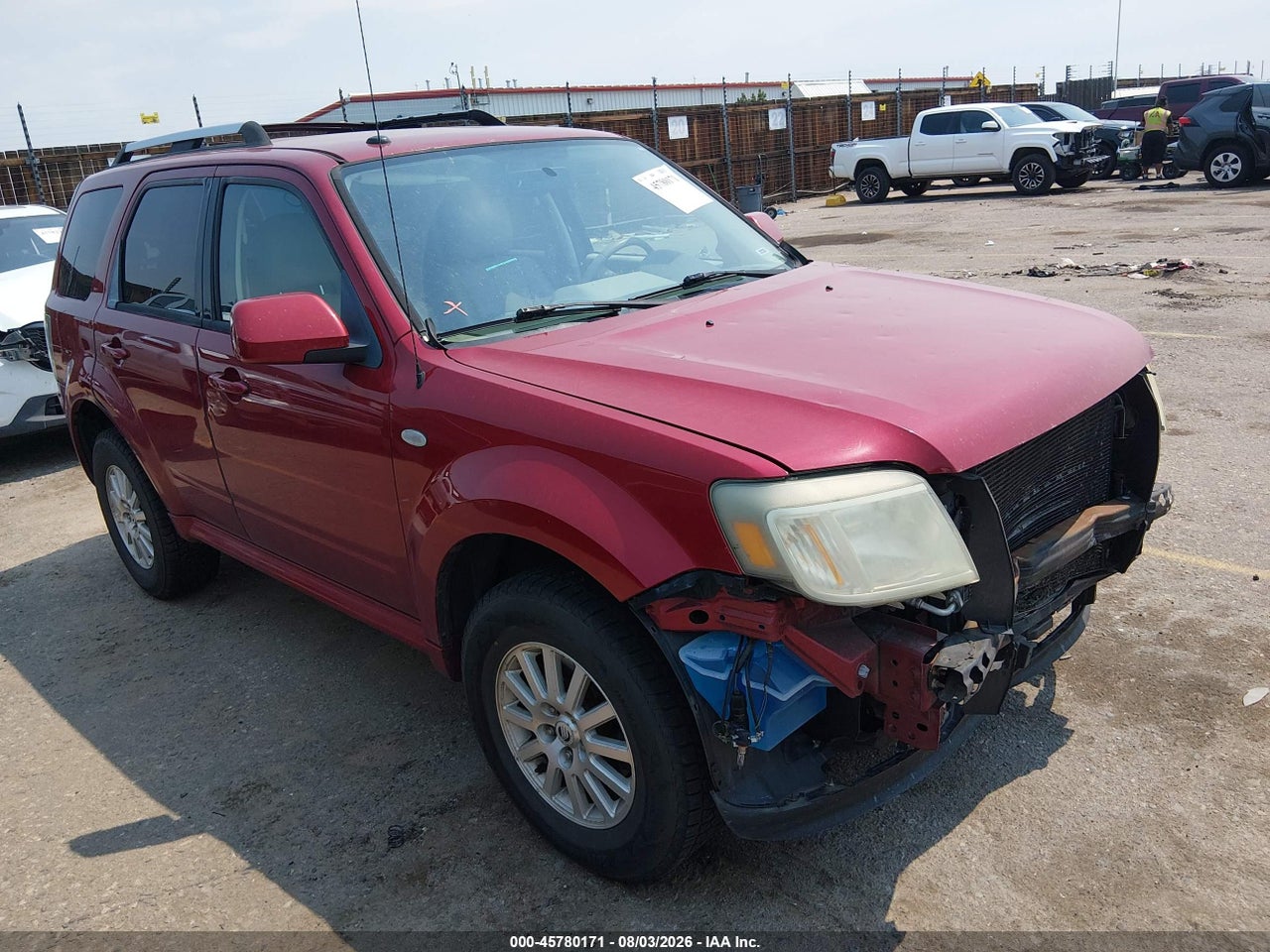 4M2CU87G59K****** · 2009 MERCURY MARINER PREMIER V6
