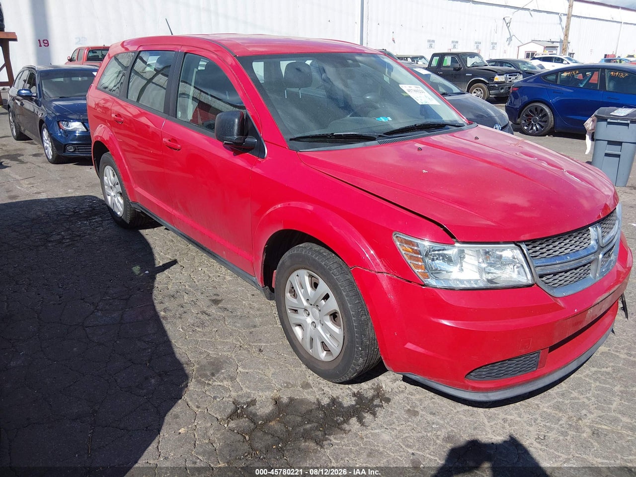 3C4PDCAB5DT****** · 2013 DODGE JOURNEY AMERICAN VALUE PKG