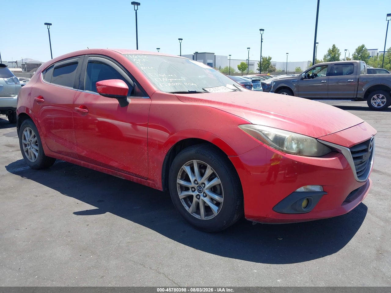 JM1BM1L73E1****** · 2014 MAZDA MAZDA3 I TOURING