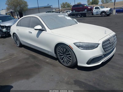 W1K6G7GBXMA****** · 2021 MERCEDES-BENZ S 580 4MATIC
