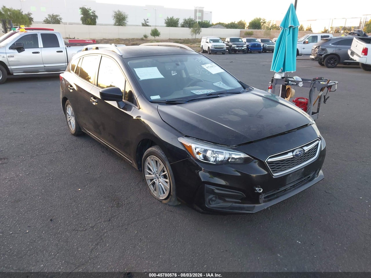 4S3GTAB69J3****** · 2018 SUBARU IMPREZA 2.0I PREMIUM
