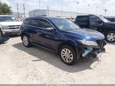 5J8TB3H56GL****** · 2016 ACURA RDX TECHNOLOGY   ACURAWATCH PLUS PACKAGES/TECHNOLOGY PACKAGE
