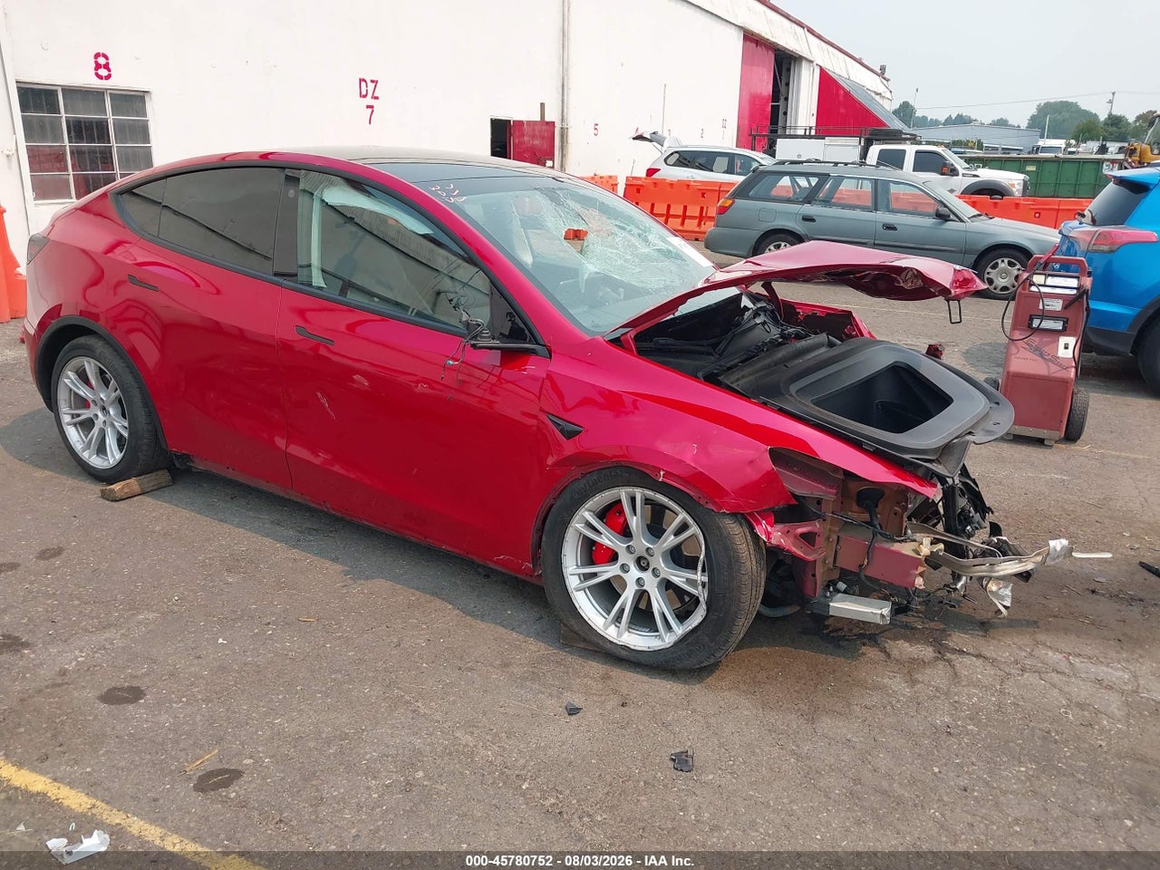 7SAYGDEF5NF****** · 2022 TESLA MODEL Y PERFORMANCE DUAL MOTOR ALL-WHEEL DRIVE