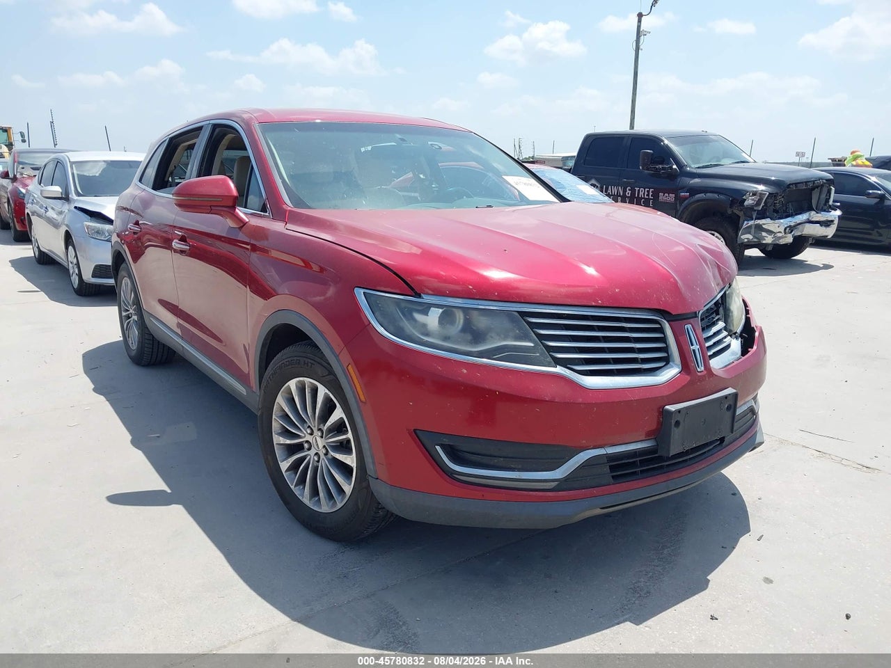 2LMTJ6KR7GB****** · 2016 LINCOLN MKX SELECT